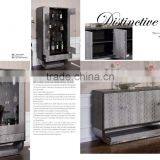 China Snake-skin and Wooden Comtemparary Kitchen Designs Kitchen Cabinet F107 thumbnail-2