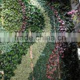 Artificial Grass Wall China Factory (5X5.5m) Pattern Plant Wall thumbnail-2