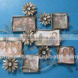 Photo Frame With Metal Flower thumbnail-1