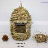 Straw Birdhouse thumbnail-1
