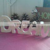 Decorative Small Home Decor Wooden MDF Letters thumbnail-4