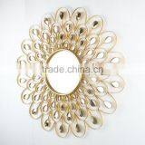 Interior Metal Frame Decorative Silver Mirrors thumbnail-5