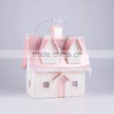 Christmas Village Glitter House Ornament thumbnail-1