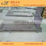 China Cheap G664 Granite Tomb Red Granite Monuments for Cemetery thumbnail-2