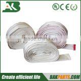 White PVC Lined Garden Canvas Water Hose For Irrigation thumbnail-6