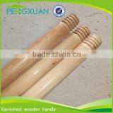 China Cheap Broom Parts Varnished Stick Wood With America Threaded thumbnail-3