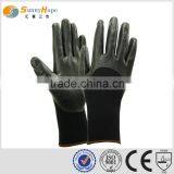 Sunnyhope White Knit Wrist Polyurethane Utility Gloves thumbnail-1