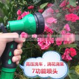 High Pressure Plastic Garden Water Hose Spray Nozzle for Magic Expandaing Hose / Home Washing Foam Flow Water