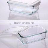 High Temperature Resistant Glass Food Containers