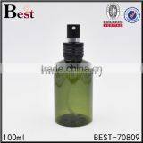 2017 Hot New Products 60ml 10ml Oblique Shoulder Dark Green Plastic Spray Head Bottle Fragrance Perfume Cosmetic Toner Wholesale thumbnail-4
