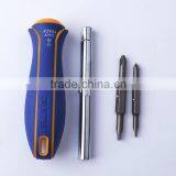 6 in 1 Screwdriver Set With LED Light Pocket Tool Kit thumbnail-2