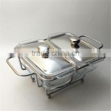 Food Warmer For Catering Buffet Chafer glass Chafing Dish
