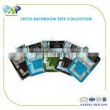 15pcs PRINTED Bathroom Set thumbnail-1