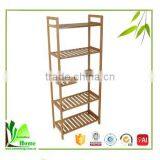 Mould proof natural bamboo bath shelf