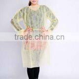 Isolation Gown, Regular, Yellow, 10/bg, 5 Bg/cs thumbnail-1