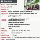 Factory OEM Artificial Green Vertical Cheap Grass Wall thumbnail-2