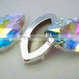 Horse Eye Marquise4200 Crystal Glass Beads With Claw Settings