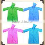 Wholesale Kids Plastic Raincoat OEM Children Rain Poncho With Customized Logo for Promotion thumbnail-3