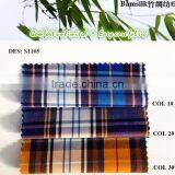 Natural Anti-UV Fabric for Men Shirt Big Check Design Fabric thumbnail-1