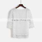 MAXNEGIO Chiffon Women Shirt Floral Top Quality Blouse Top thumbnail-3