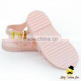 Kids Summer Plain Light Pink Gladiator Little Girl Flattie Snadals Shoes thumbnail-4