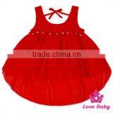 Summer New Children 's Small and Medium - Sized Children' s Wear Ladies Pearl Halter Chiffon Vest Suit thumbnail-2