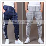 Mens Joggers New Fashion Casual Harem Sweatpants Men CottonTracksuit Bottoms Hip Hop Slim Fit Sweatpants for Dance Sports Pants thumbnail-4