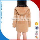 Best Price New Design Fashion Cotton Girls Children's Sheepskin Coats thumbnail-4