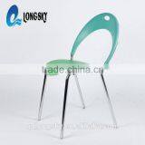 LS-4016 High Quality Cheap Plastic Dining Chair Stackable Simple Chair for Wholesale thumbnail-3