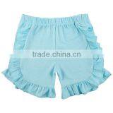 2017 Childrens Boutique Clothing Ruffle Shorts Summer Cotton Baby Girl Shorts thumbnail-2