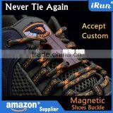 Novelty Sneaker Shoe Buckles No-Tie Magnetic Closure Casual Shoelace Amazon Supplier Provide UPC Barcode Label Service thumbnail-2