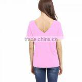 New Design Plus Size Women Cotton Short Sleeve T-Shirts thumbnail-2