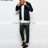 Top Sale High Quality Fashion Knit Motorcycle Bomber Jacket Wholesale Guangzhou Supplier thumbnail-4