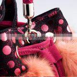 Pocket Shape Fox Fur Shoulder Bag/Wholesale And Retail thumbnail-3