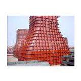Recycled 300 * 1 , 100 * 100 * 600mm Red Steel Formwork For Reservoirs , Large - Scale Stadiums thumbnail-1