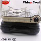 2016 Hot Sale Stainless Steel Portable Mini Butane Gas Stove ZB-1 for Camping thumbnail-1