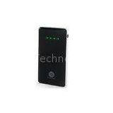 Black Mobile Portable Polymer Power Bank Output 2.1a 5v With 4 LED Light Display thumbnail-1