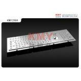 IP65 Kiosk Metal Keyboard With Trackball and Numpad KMY299H