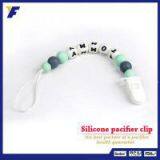 Hot Selling Silicone Materical Baby Pacifier Clips Chain for Kids thumbnail-1