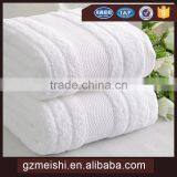 100% Cotton Full White Satin Towel for Luxury Hotel thumbnail-1