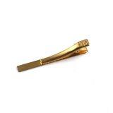 Mens Fashion Brass Simple Necktie Tie Bar Clip thumbnail-2
