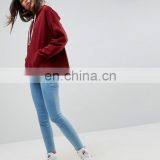 OEM Wholesale Custom Ladies Autumn Causal Sweatshirt New Hot Style Sweatshirt Cotton thumbnail-4