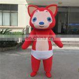 Adult Size Plush Ali Fox Mascot Costume for Sale thumbnail-1
