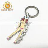 Sex Girl Plating Custom Color Zinc Alloy Keychain For Gift thumbnail-3