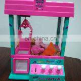 2018 Hot-sale Mini Claw Machine Toy Wholesale Claw Crane Machine With LED Light and Music for Kids