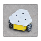 Three-wheel independent drive robot platform