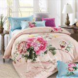 Chinese Factory 3D 100% Polyester Dispersed Microfiber Printed Bed Sheet Fabric thumbnail-2