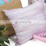 Polyester Canvas Printed Creative Melange Striped Space Dye Decorative Pillow thumbnail-7