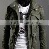 2015 Hot Sale Spring Coats Zipper Men New Fashion Men`s Coat Latest Design for Men thumbnail-1