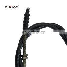 China Manufacturers Machine Making Motorcycle Control Cable Black Color Complete BAJAJ100 Clutch Cable Replacement thumbnail-3
